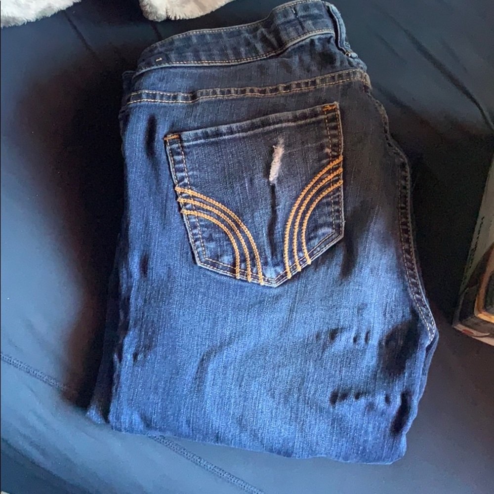 Hollister straight leg jeans